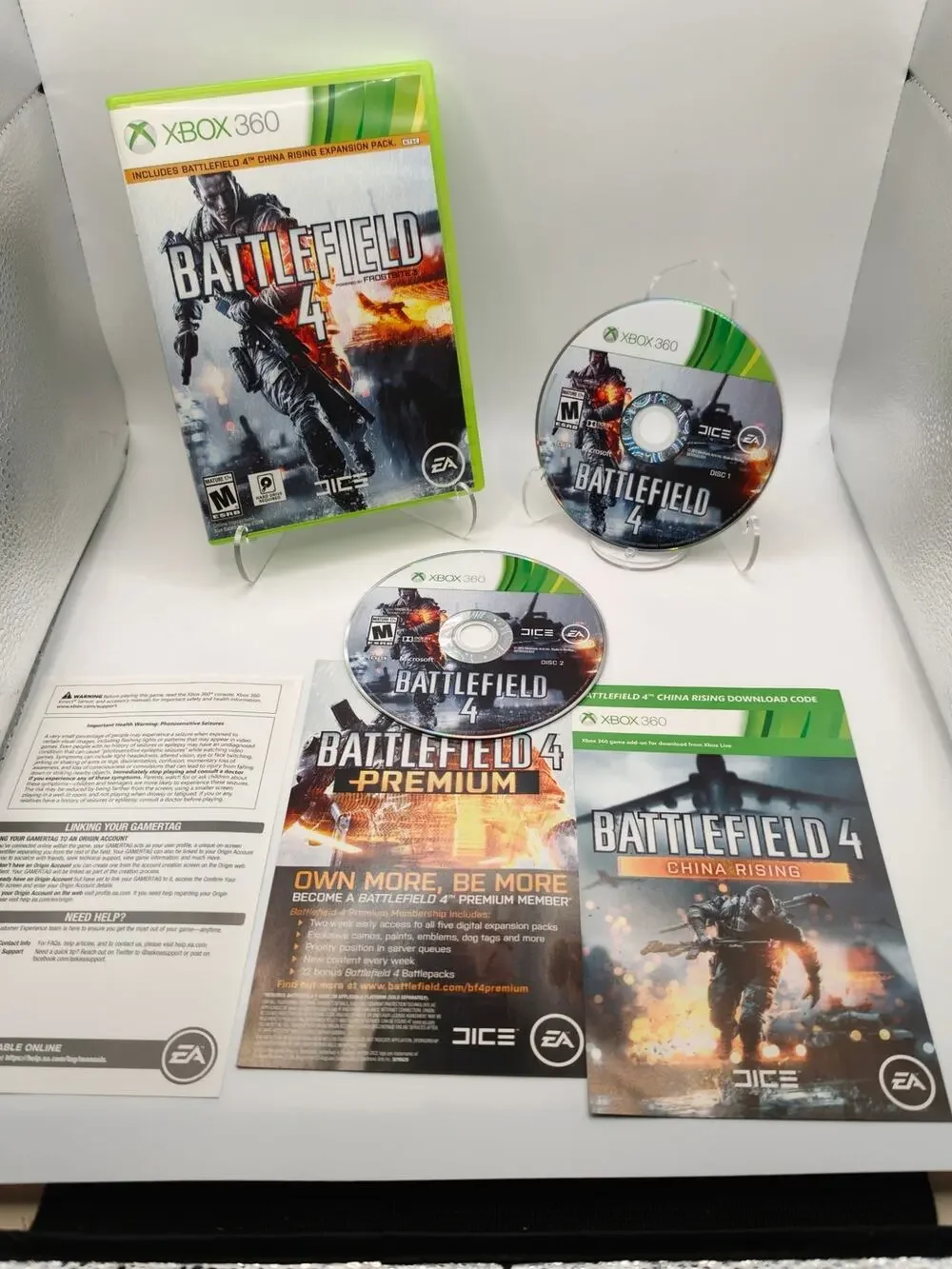 Battlefield 4 Xbox 360 CIB Complete 2-Disc w/ Manual